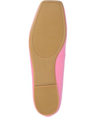 Women's Zimia Buckle Square Toe Ballet Flats