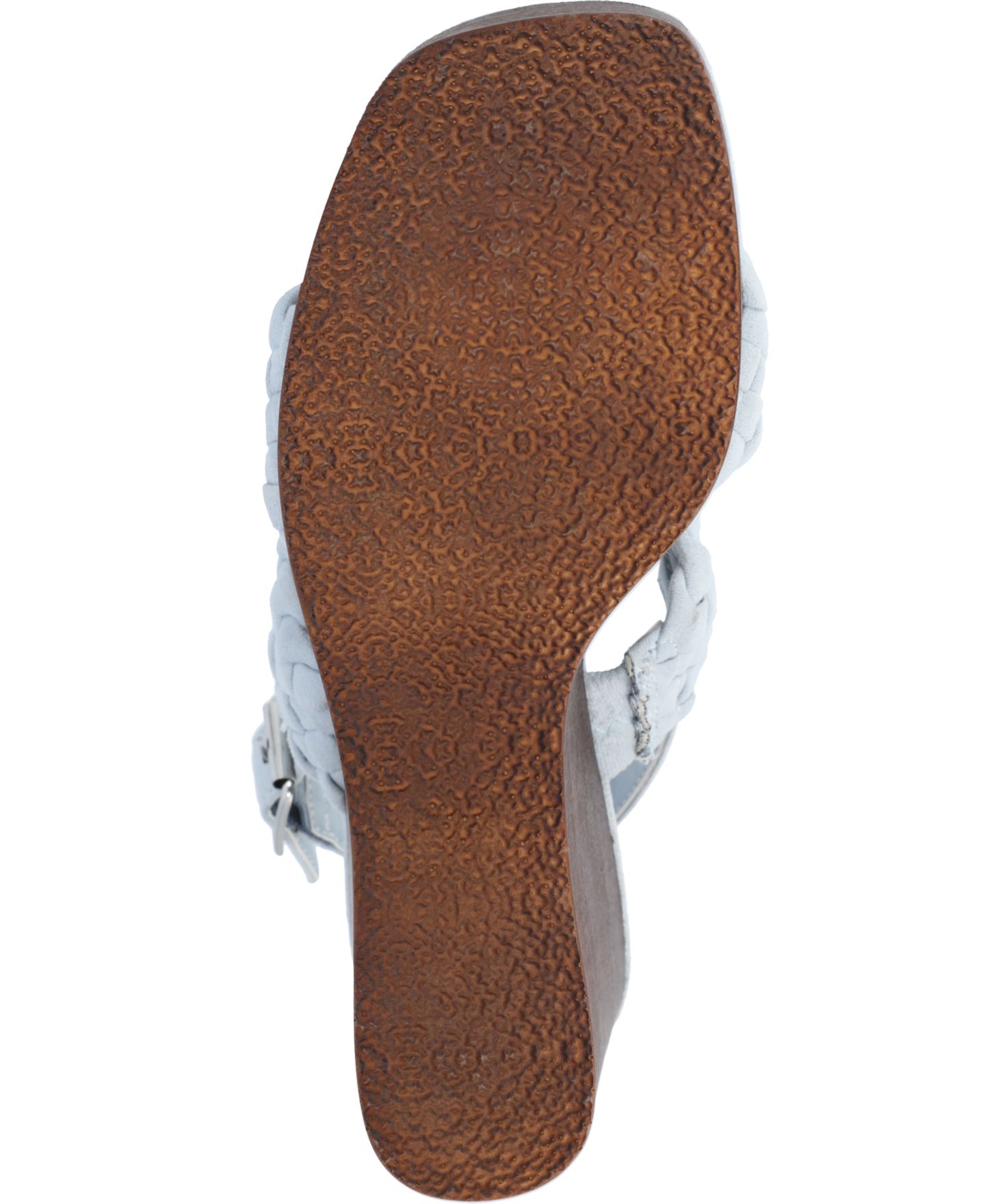 Женские сандалии Journee Collection Ayvee Platform Wedge, цвет: Синий — фото 5