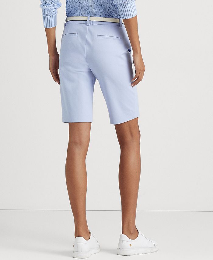 Lauren Ralph Lauren Women's BiStretch Twill Shorts Macy's