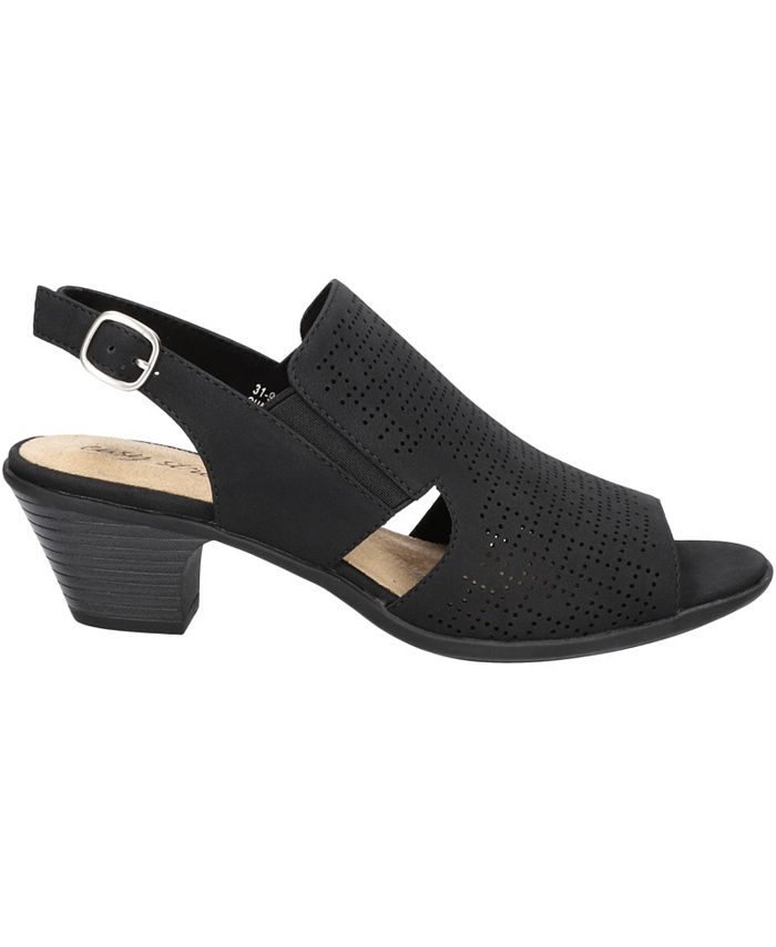 Easy Street Women's Zelma Heeled Sandals - Macy's
