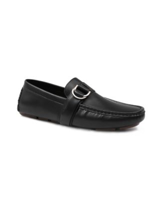 Aston Marc Charter Side Loafers Black - Men\'s Stylish Driving Shoe 11M Aston Marc Mens Charter Embellished Slip On Driving  main image 2
