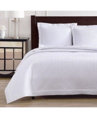 16229678 Diamond Quilted Egpytian Cotton Coverlet Set sku 16229678