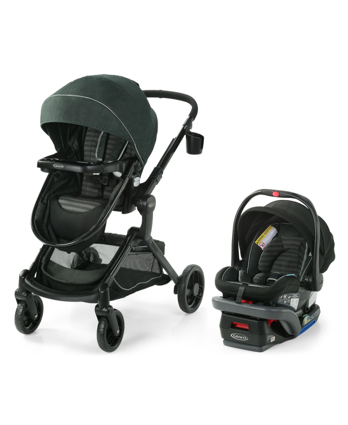 Graco Modes Nest Dlx Travel System In Raven