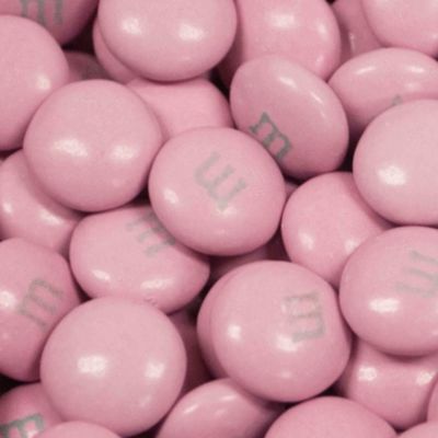 Pink M&M's Candy Milk Chocolate, 1 Pound (500 Pieces)
