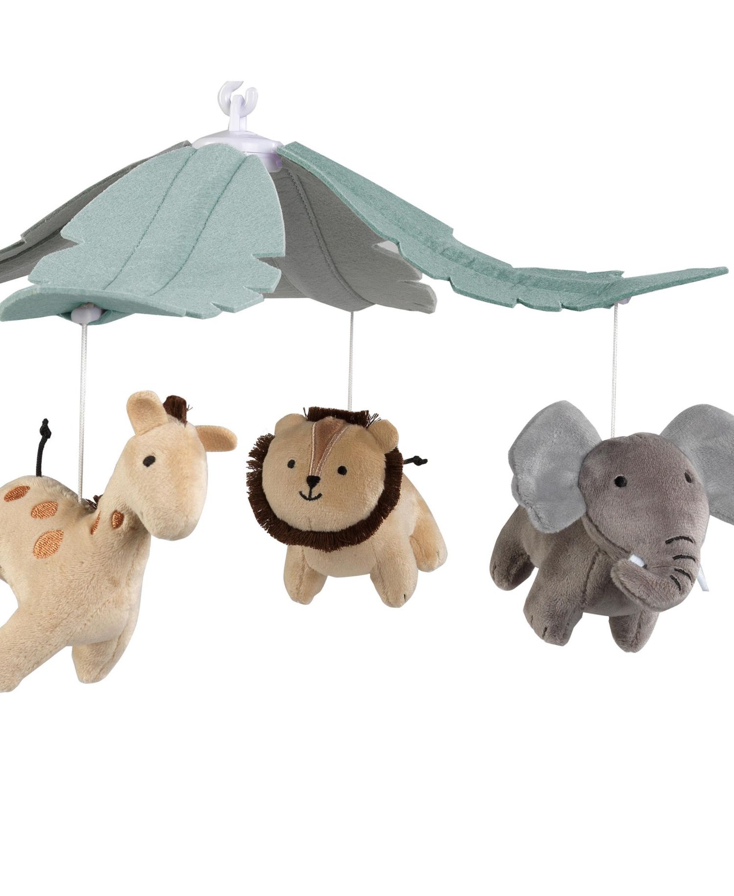 Baby Jungle Friends Musical Crib Mobile