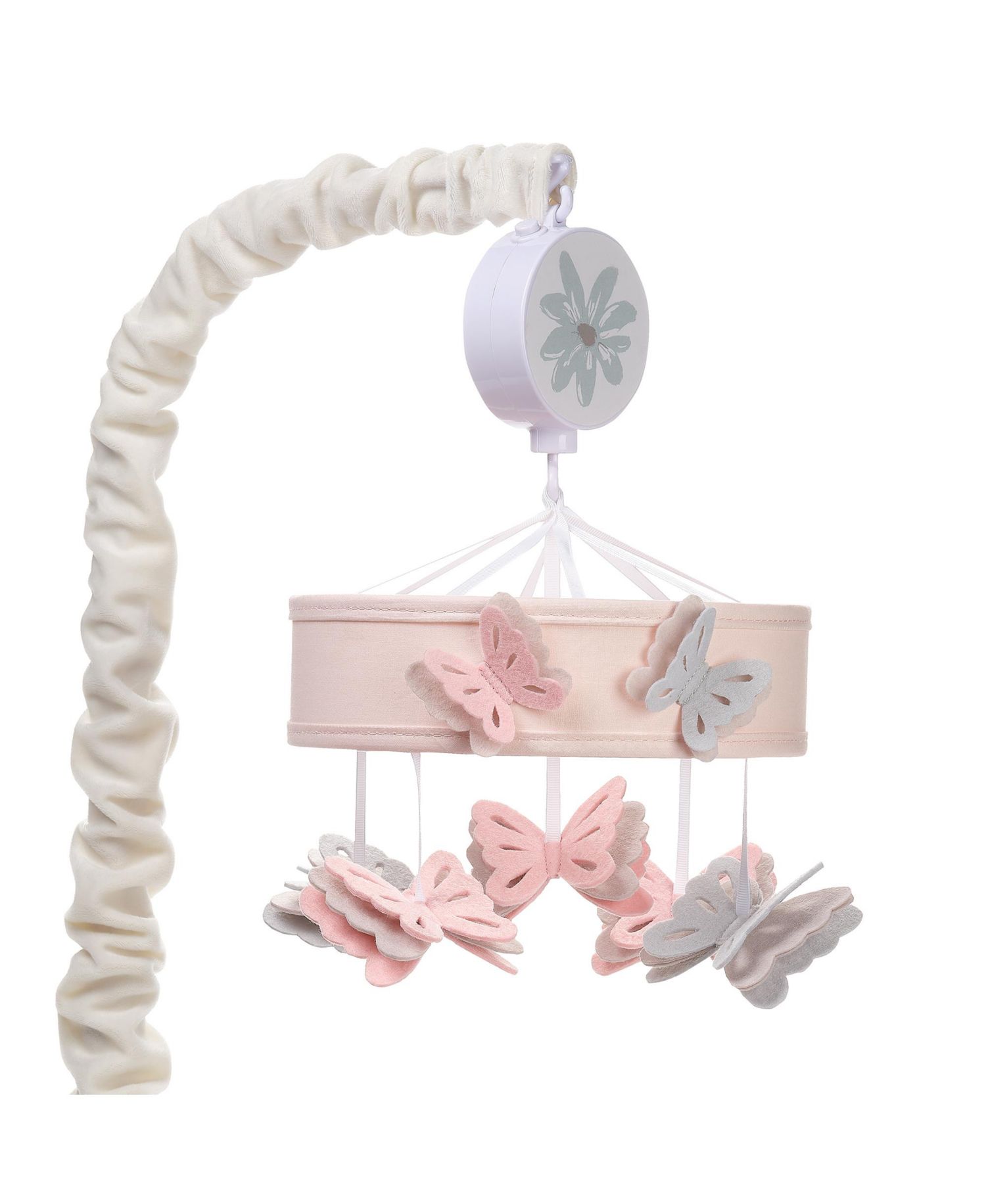 Baby Blooms Musical Butterfly Crib Mobile