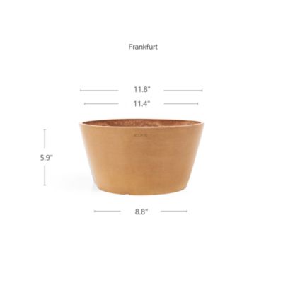 Modern Plastic Frankfurt Flower Pot Planter