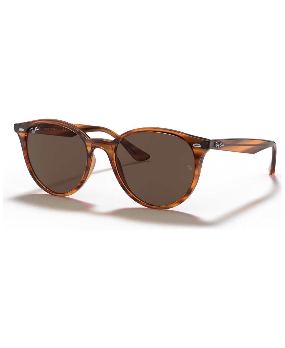 Ray Ban Sunglasses, Rb4305 53 In Opal Beige,brown Gradient Dark Brown