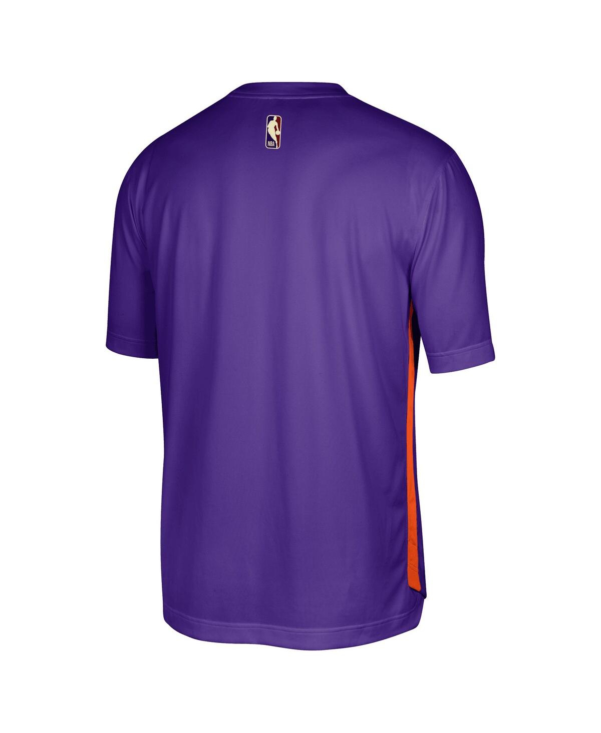 Shop Nike Men's  Purple Phoenix Suns Hardwood Classics Pregame Warmup Shooting Performance T-shirt
