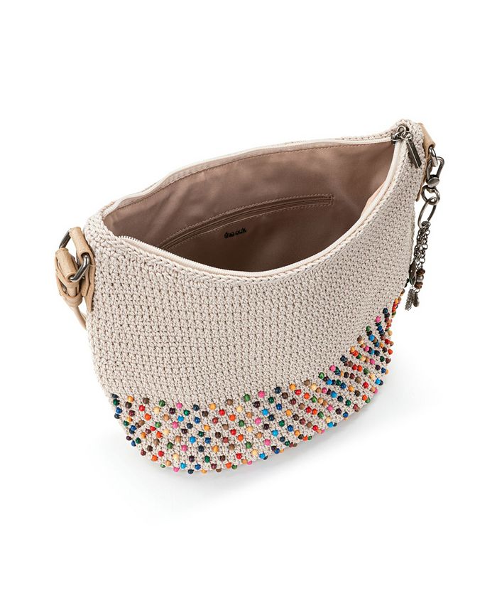 The SAK Bag, Sequoia Hobo-Bolso De Ganchillo Con Silueta Suave E Informal, Diseño Atemporal Y Elevado Para Mujer, Bambú Static II, Einheitsgröße