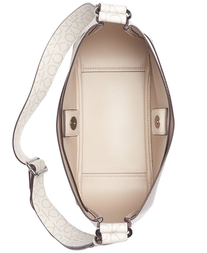 Calvin Klein Zoe Signature Colorblock Crossbody with Pouch Macy's