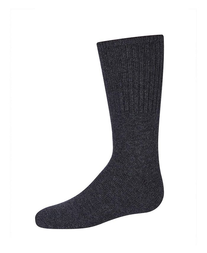 MeMoi Boy's Kids Ribbed MoistureWicking Crew Socks Macy's