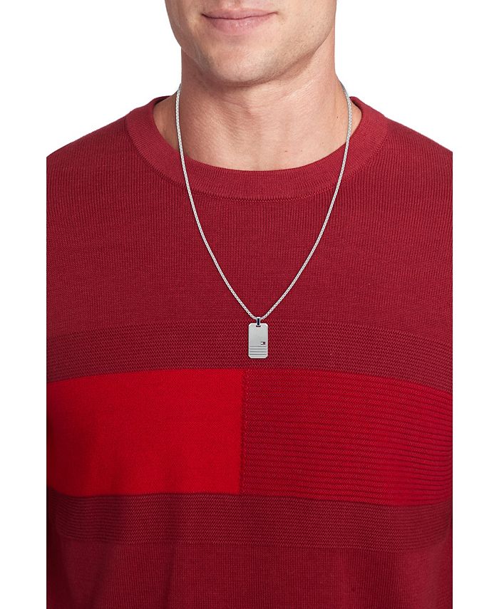 Tommy hilfiger 2025 necklace mens