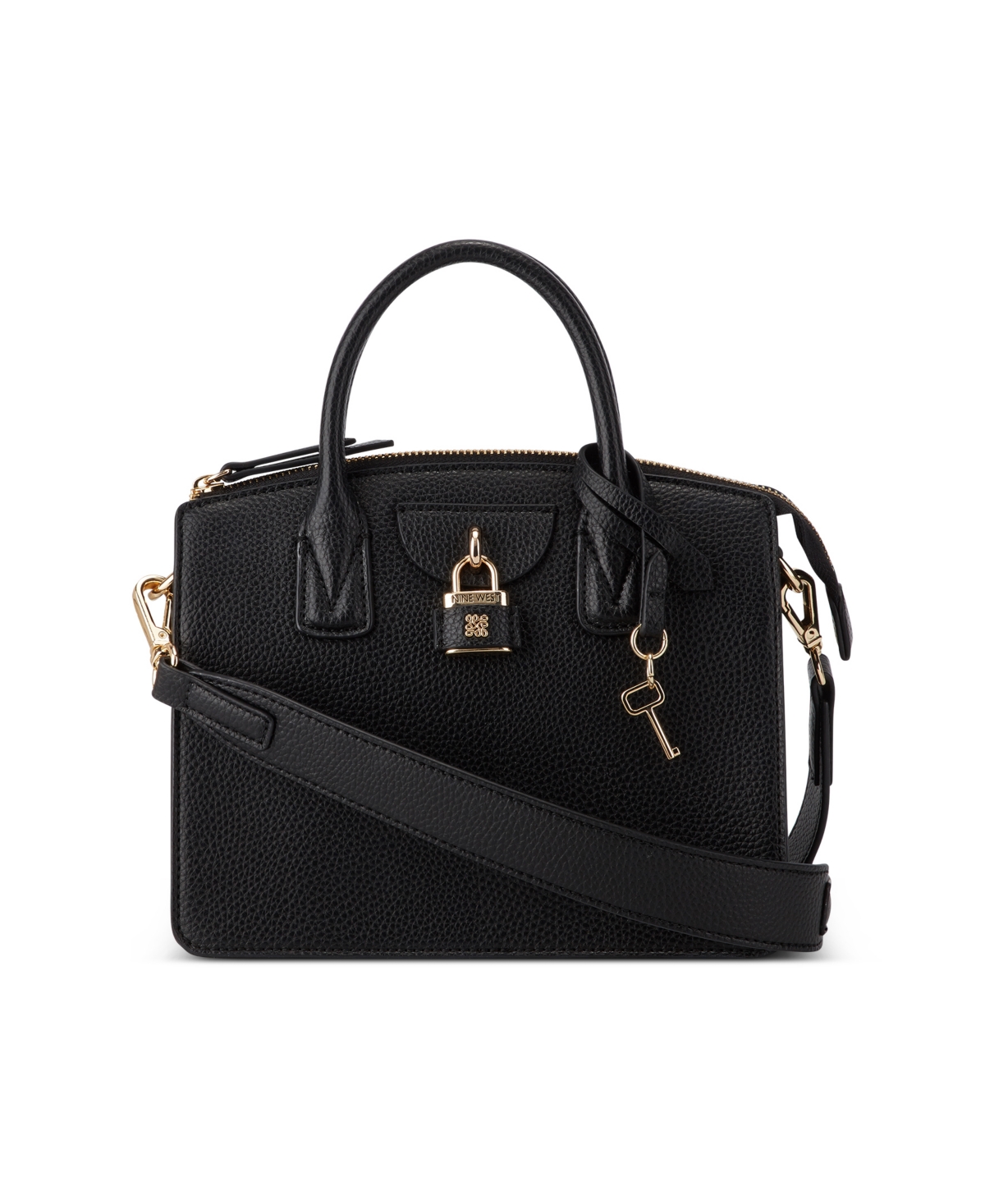 Women's Shirin Mini Satchel Handbag - Black