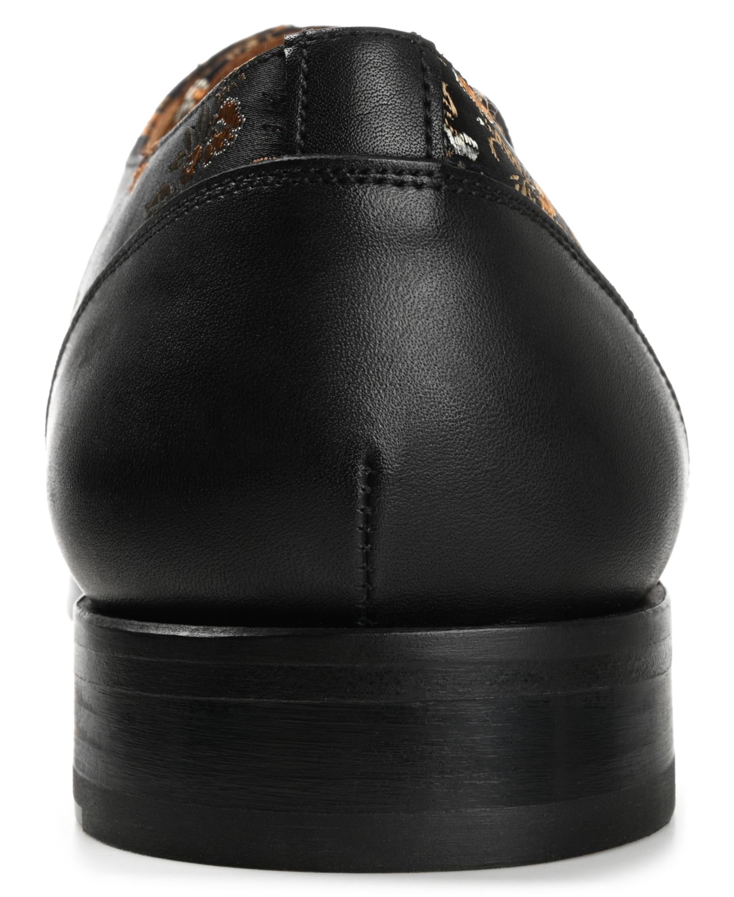 Men's Jack Handcrafted Leather, Velvet and Wool Dress Shoes