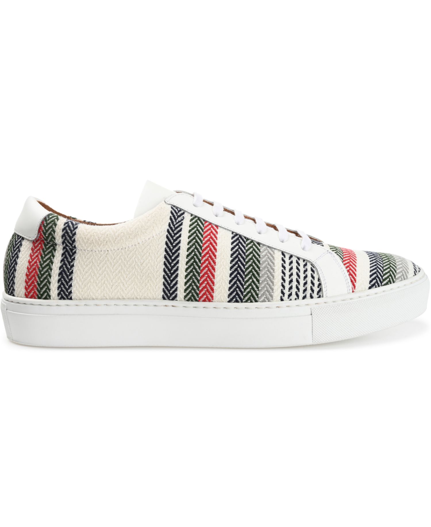 Men's Jack Handcrafted Leather and Water-repellent Sneakers