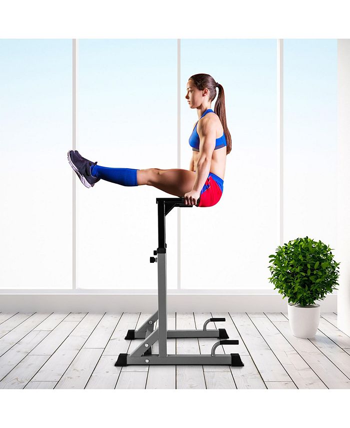Calisthenics Equipment Dip Pull Up Station Adjustable Power Tower Dip ...