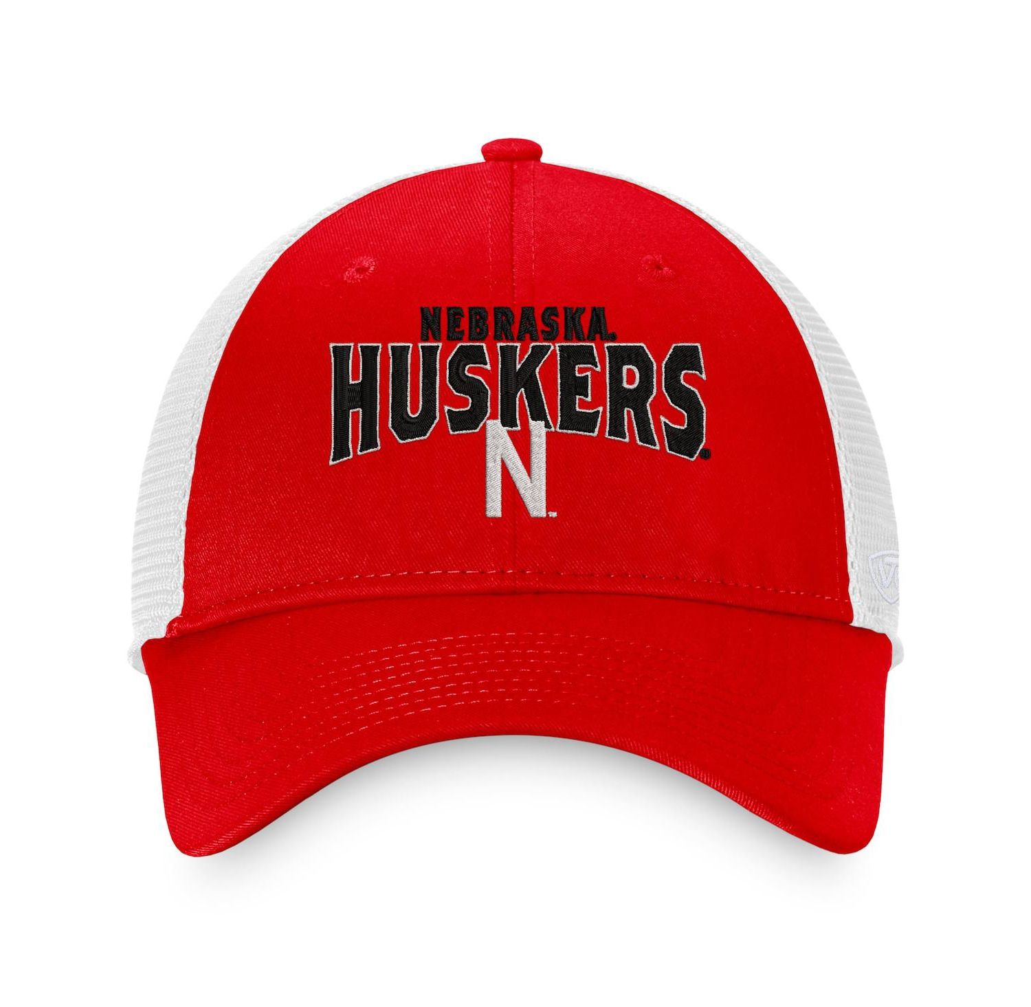 Men's Scarlet, White Nebraska Huskers Breakout Trucker Snapback Hat