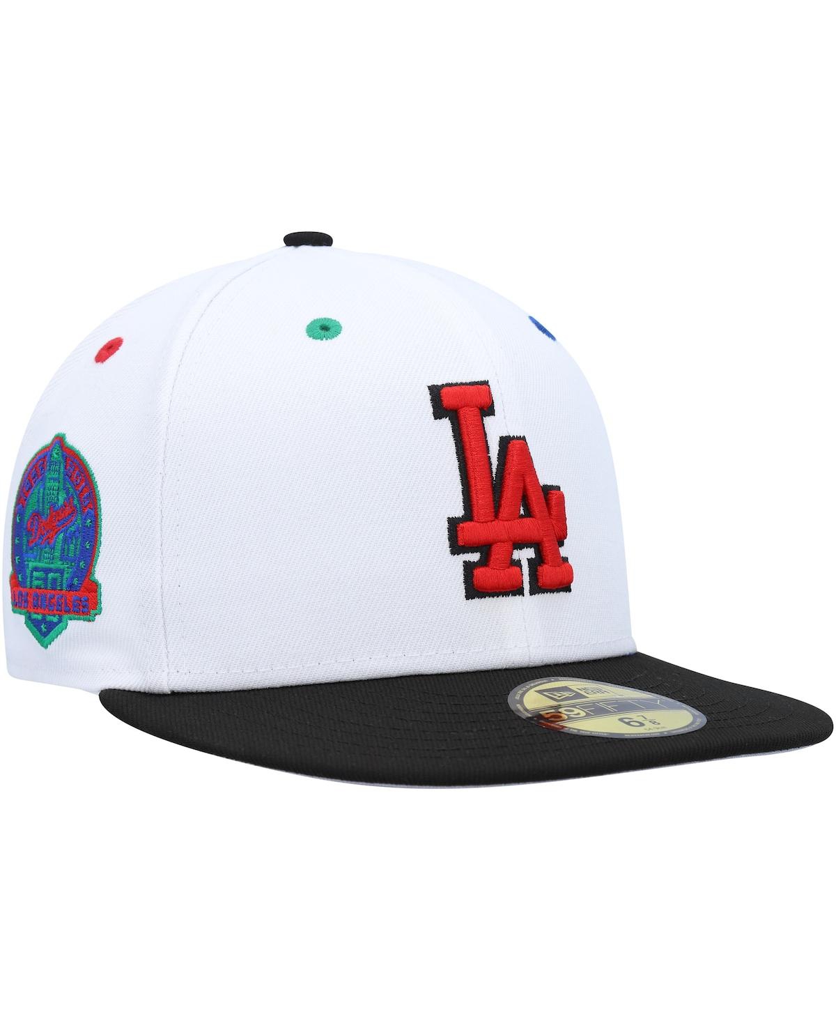 Men's New Era Black Los Angeles Dodgers 60th Anniversary Primary Eye 59FIFTY Fitted Hat - Black
