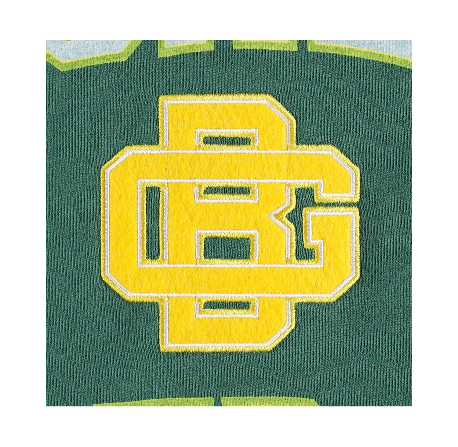 Men's Green Green Bay Packers Washed Short Sleeve Pullover Hoodie