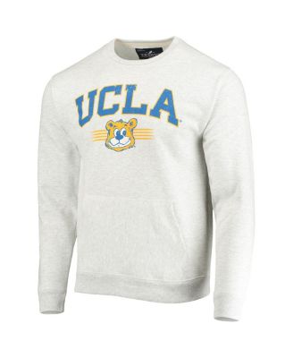 Men's Heathered Gray UCLA Bruins Upperclassman Pocket Pullover Sweatshirt