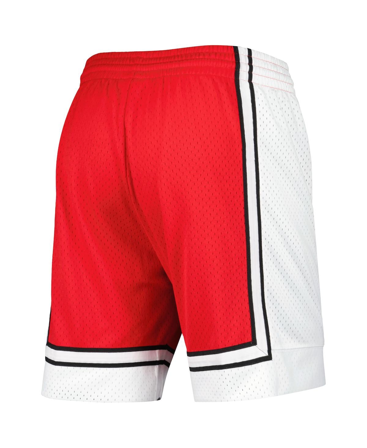 Shop Mitchell & Ness Men's  Red Unlv Rebels Authentic Shorts