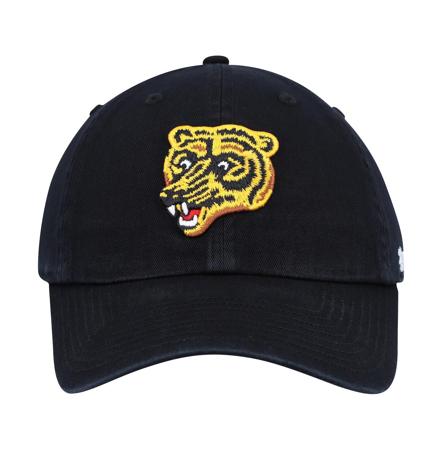 Мужская кепка '47 Brand Black Boston Bruins Clean Up Adjustable Hat — фото 4