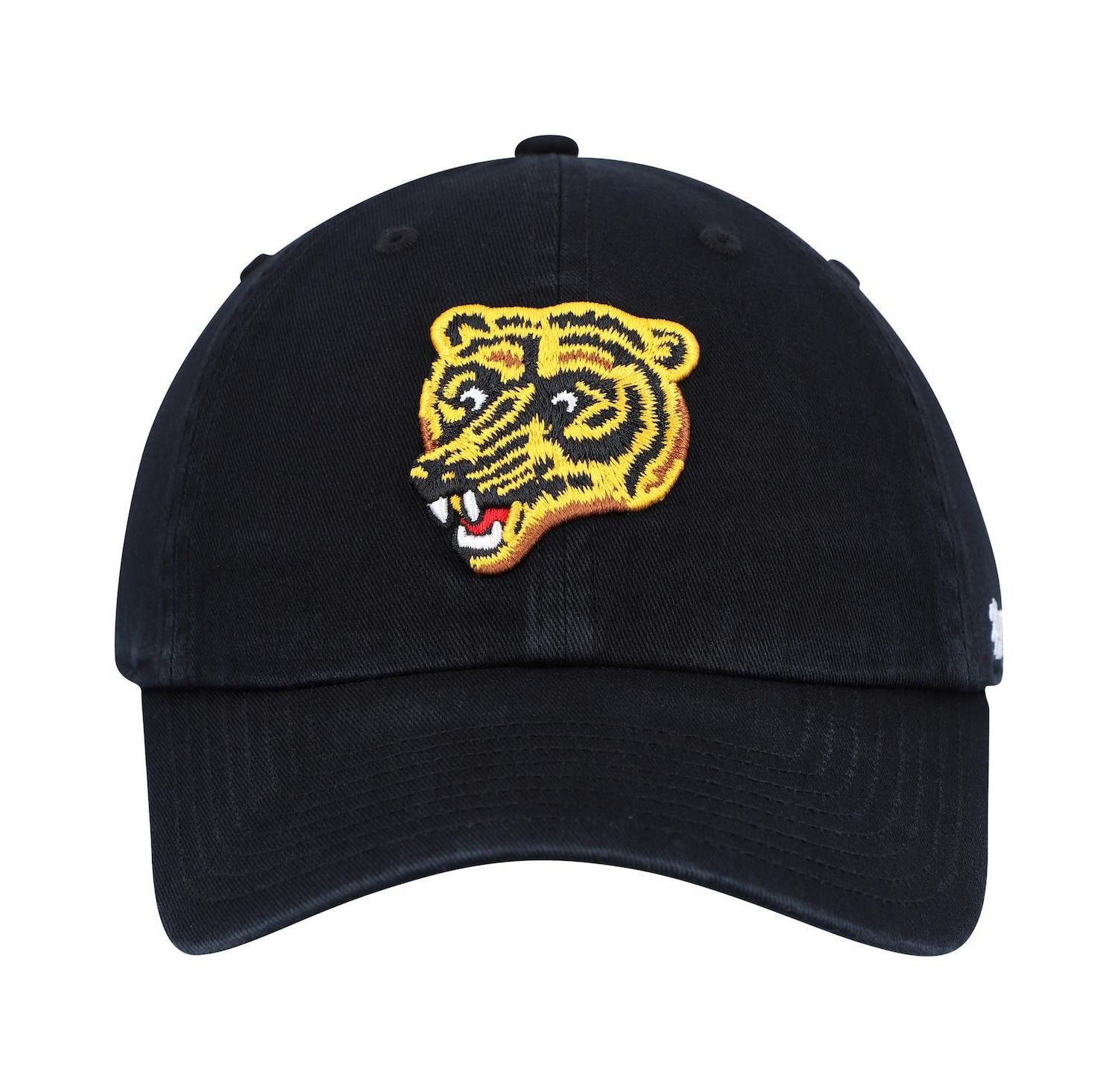 Men's Black Boston Bruins Clean Up Adjustable Hat