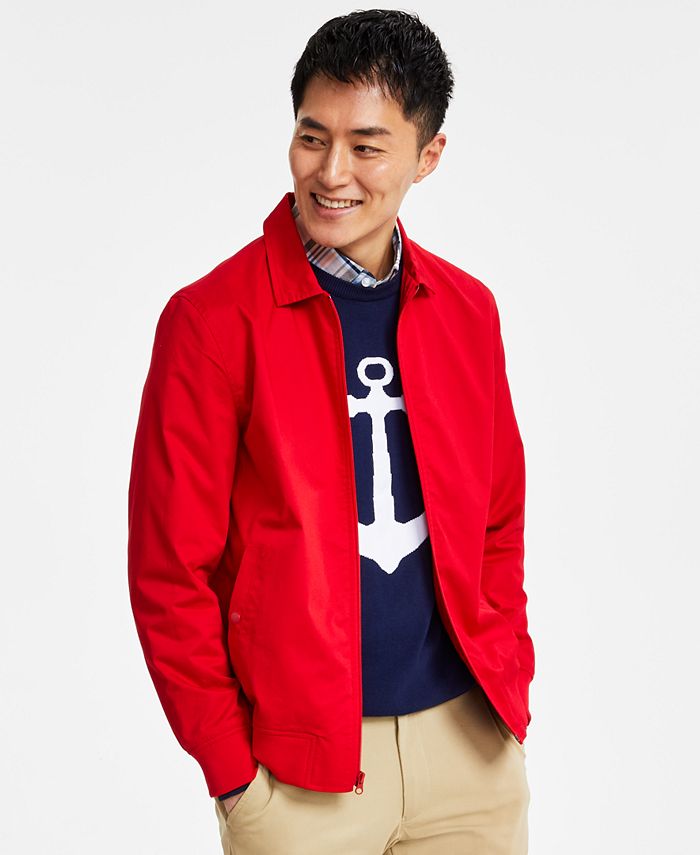 Club Room Men's Nautical-Style Lightweight Chino Jacket, Created for Macy's  & Reviews - Coats & Jackets - Men - Macy's