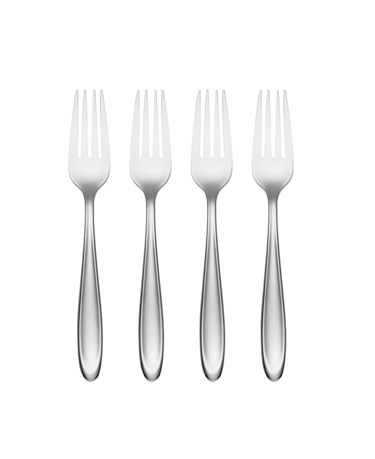 Lenox Cantera Salad Forks, Set Of 4 In Metallic And Stainless