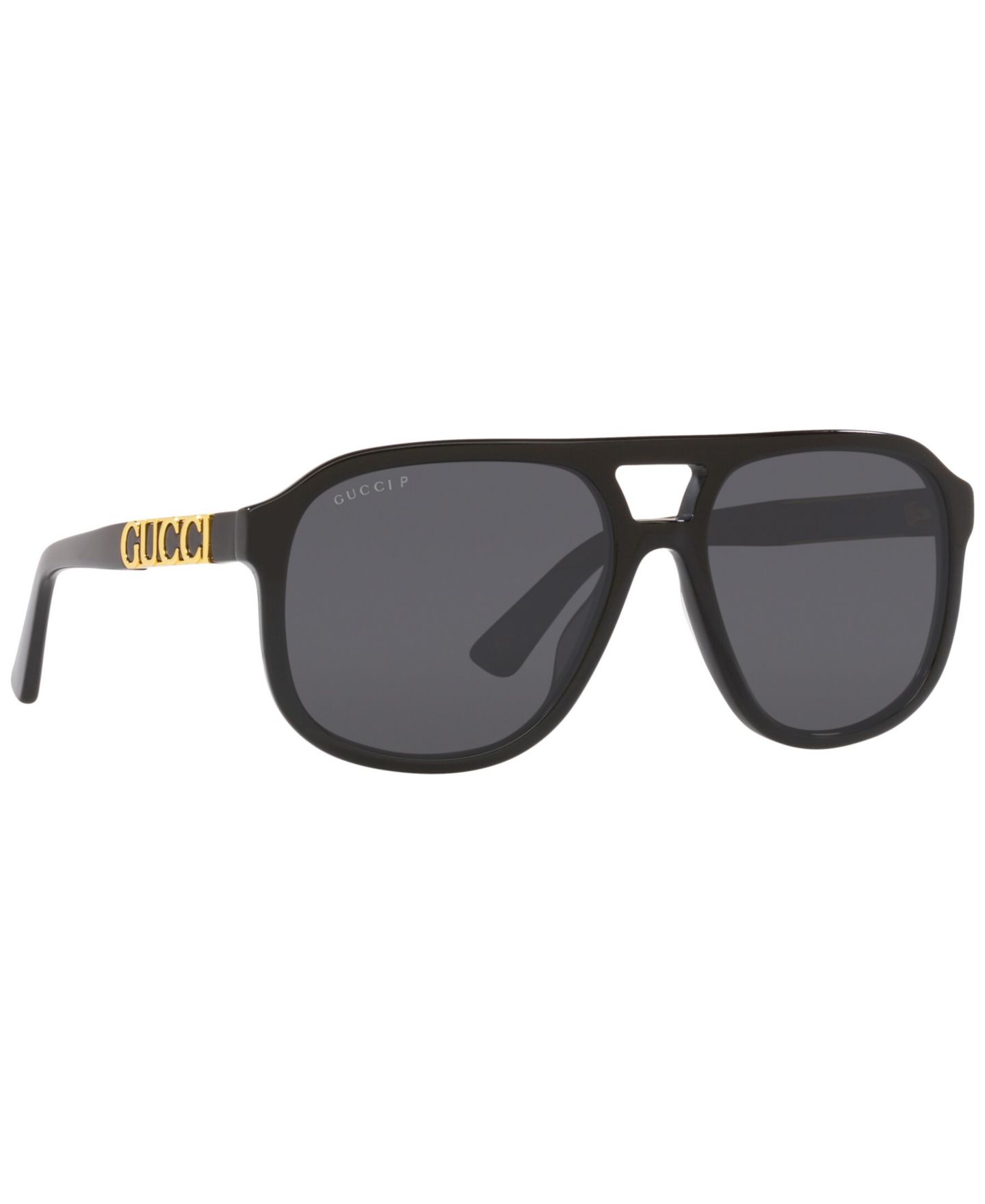 Солнцезащитные очки Gucci Unisex Polarized Sunglasses, GG1188S, цвет: Чёрный — фото 4