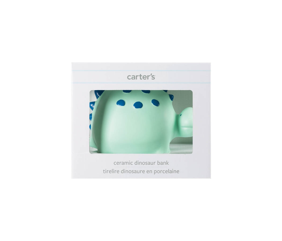 Carter's for Cr Gibson Baby Boys Tiny But Mighty Dino Baby Bank