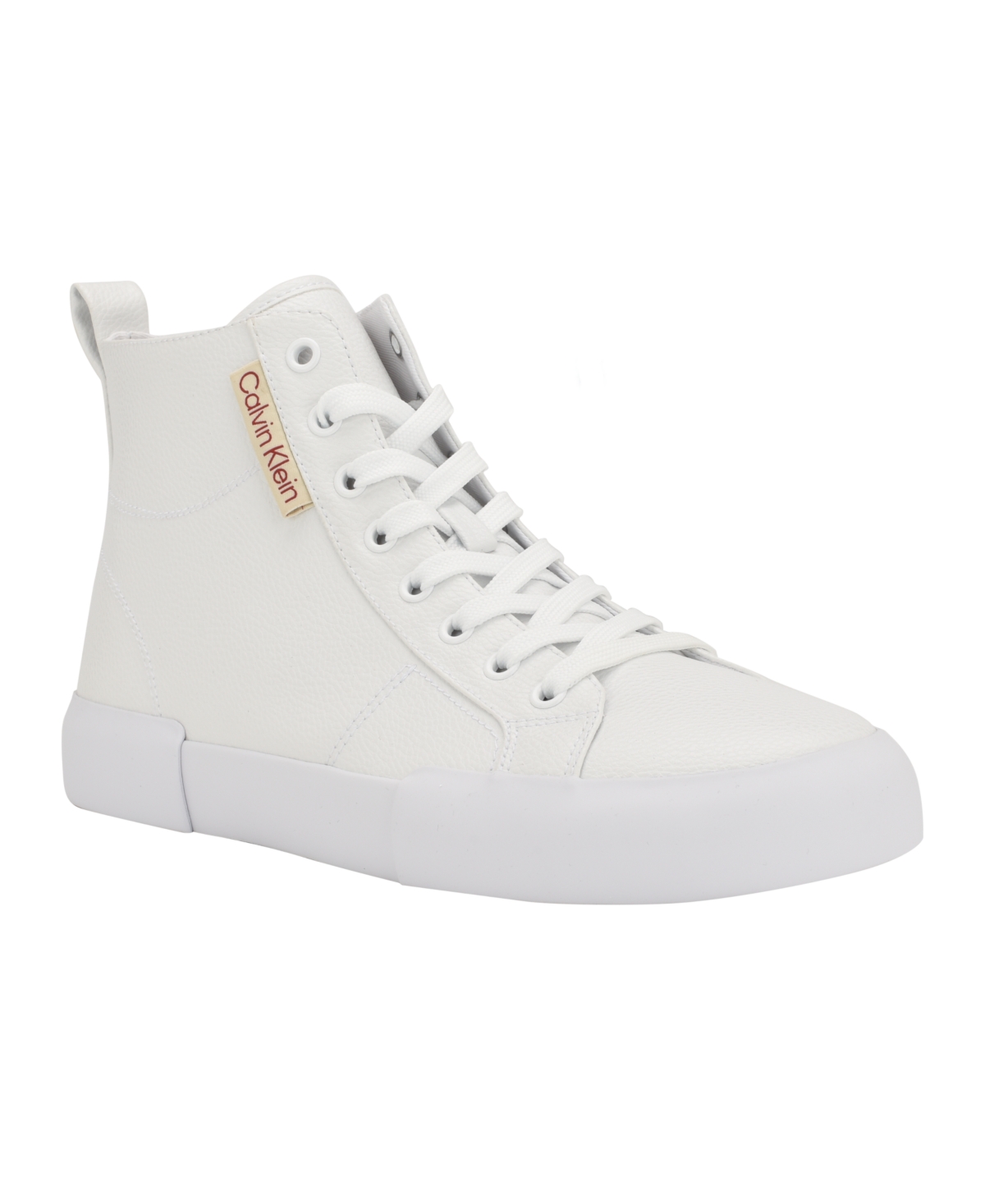Calvin Klein Men s Firmin Casual Lace up Sneakers In Cream ModeSens