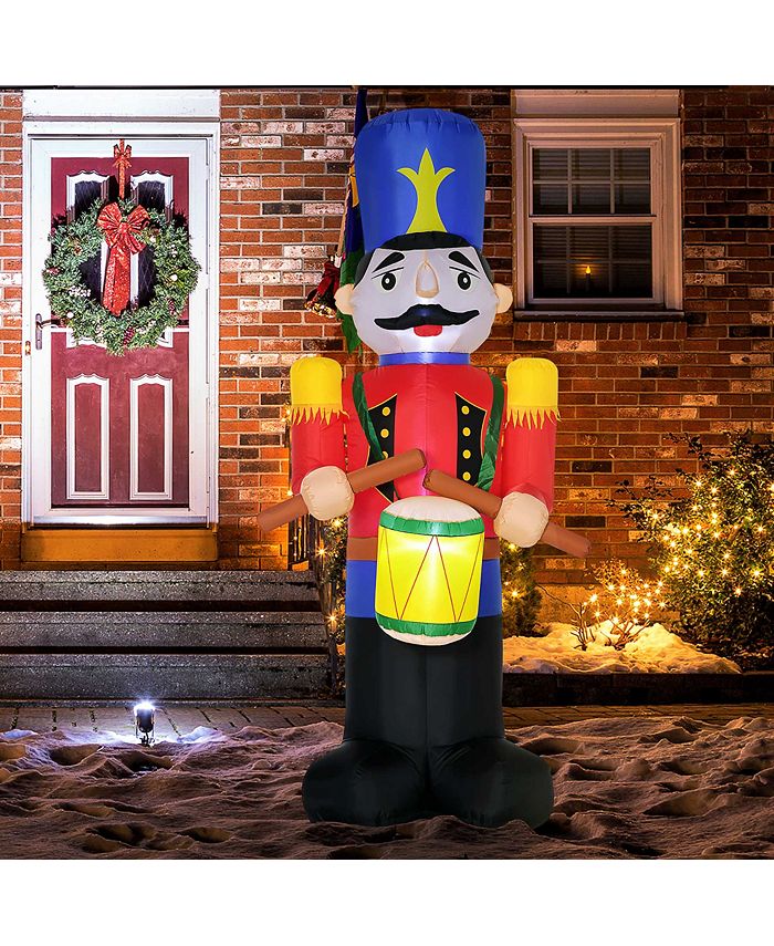 8' Christmas Inflatable Nutcracker soldier Outdoor BlowUp