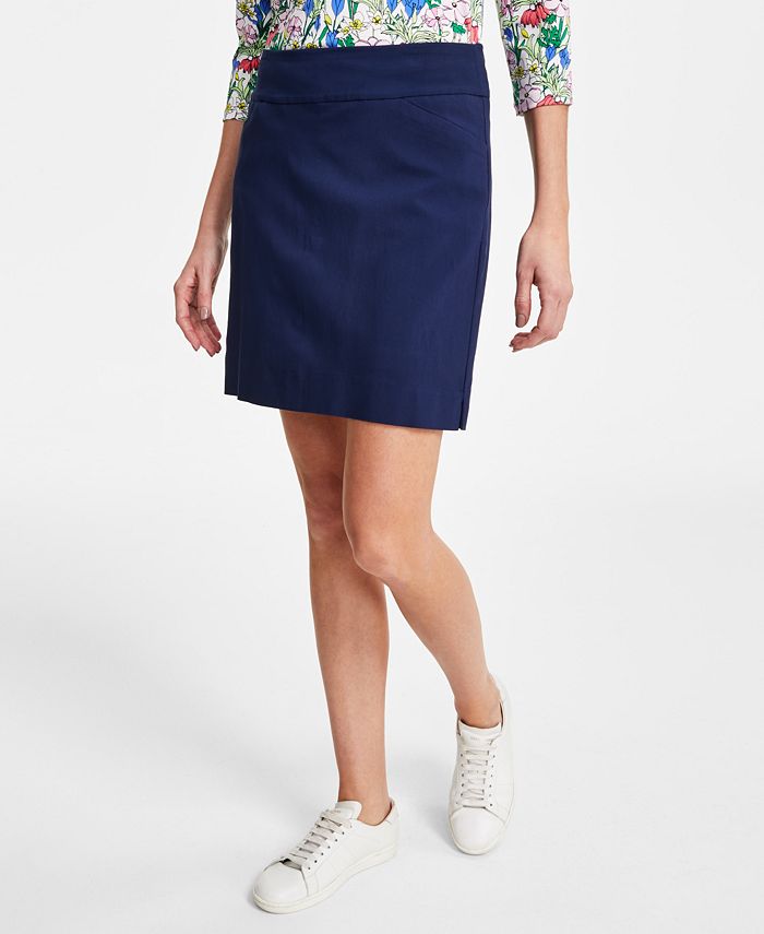 Charter Club Women's Solid Pull-On Skort, Created for Macy's & Reviews -  Skirts - Women - Macy's