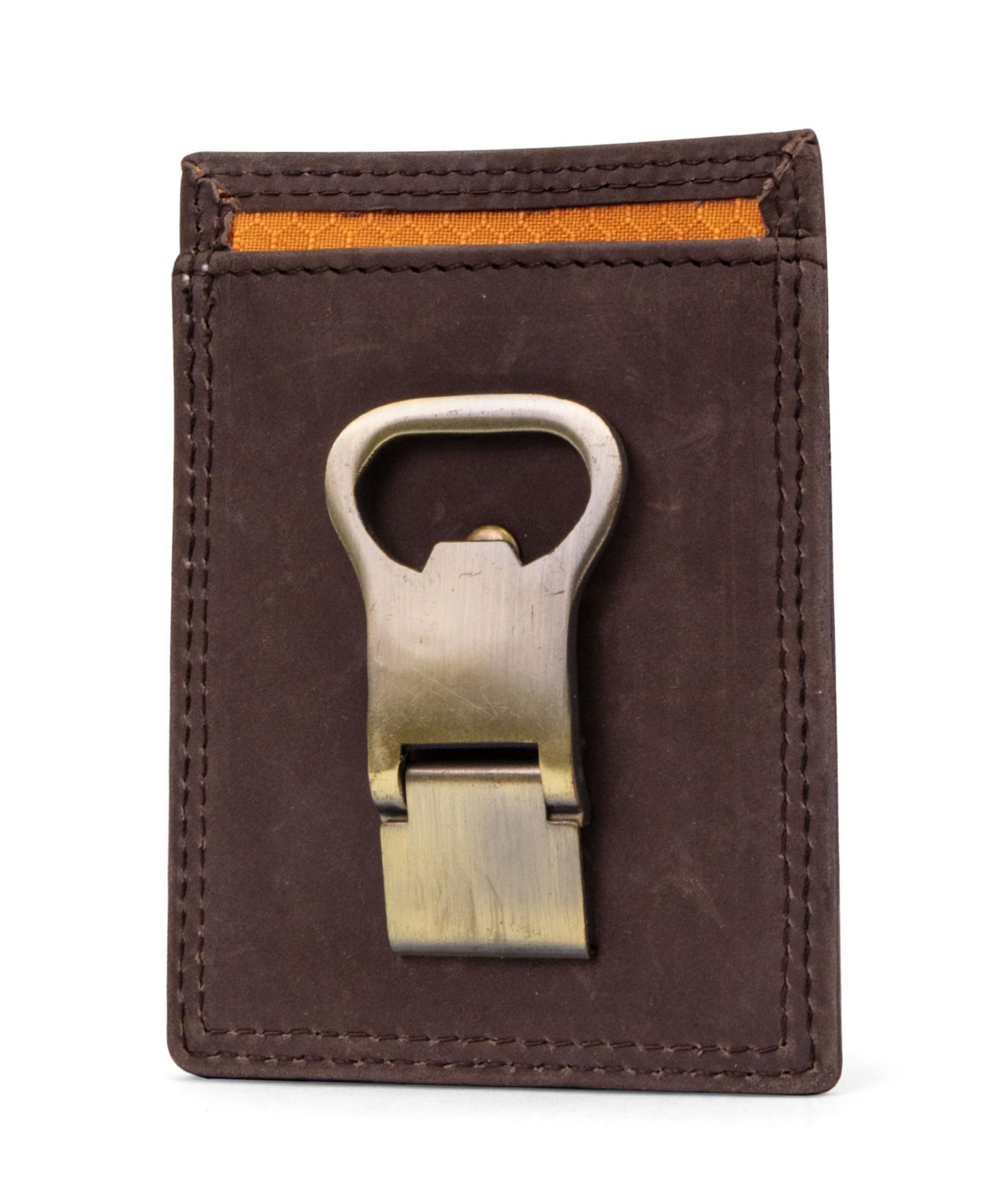 Мужской кошелёк Timberland Pullman Front Pocket Wallet, цвет: Тёмный коричневый — фото 2