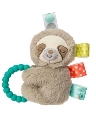 Mary Meyer Taggies Molasses Sloth Blanket & Rattle Set