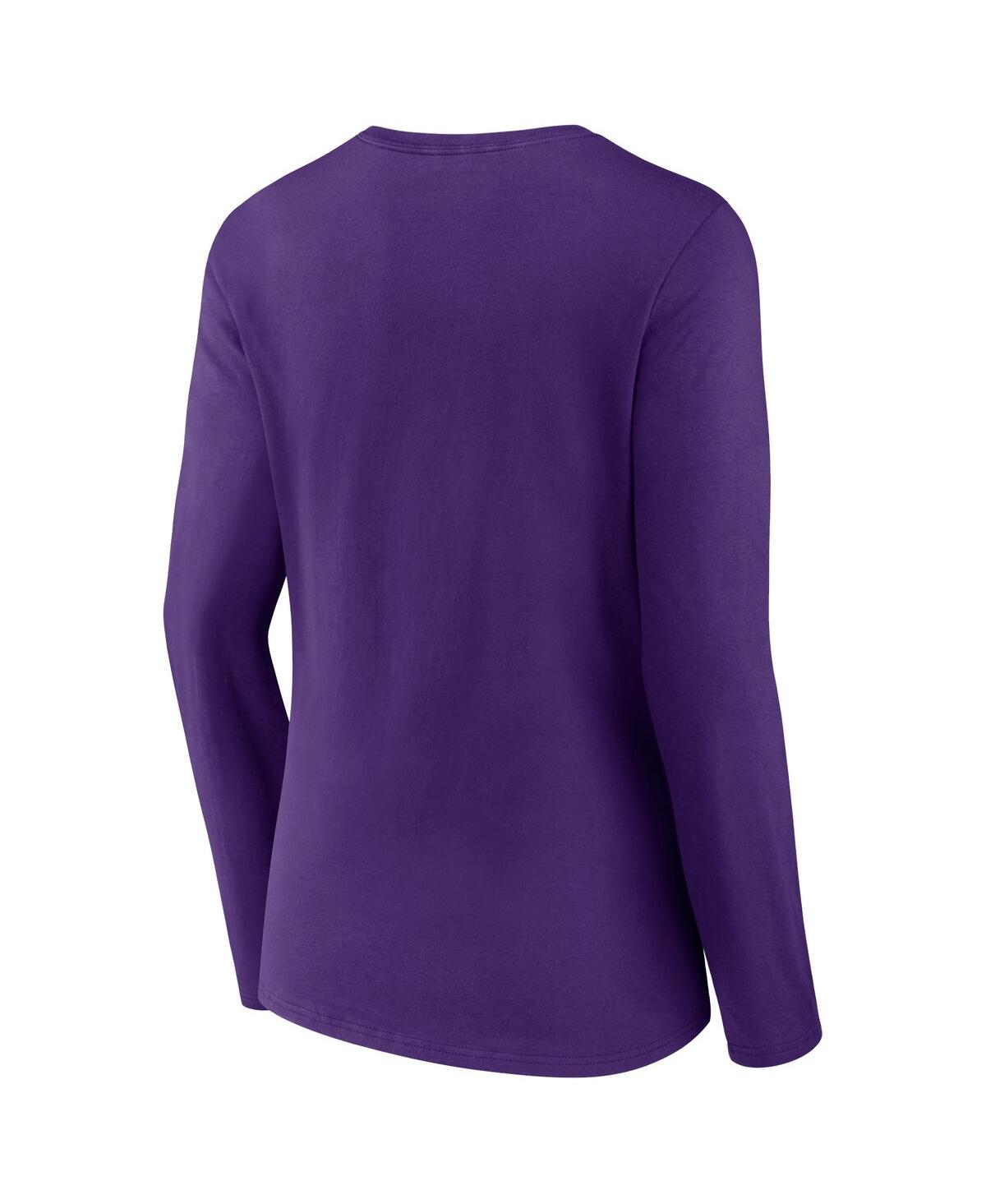 Fanatics Women's  Purple Minnesota Vikings 2022 Nfc North Division Champions Divide And Conquer Long In Purple