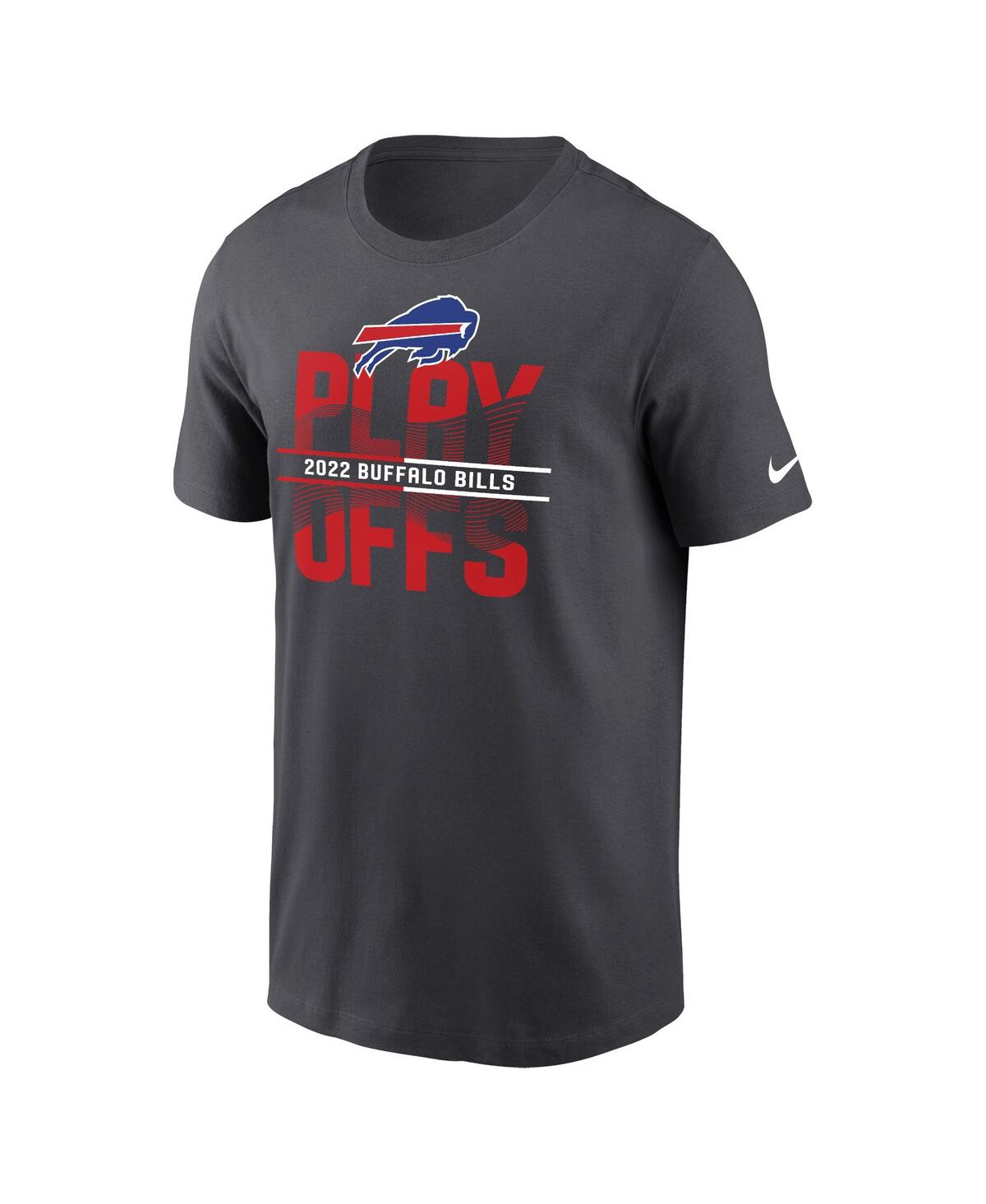 Men's NikeBuffalo Bills 2022 Nfl Playoffs Iconic T-shirt - Anthracite