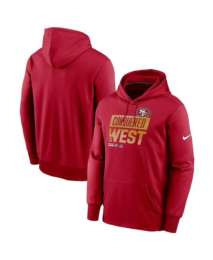 Nike Men's Scarlet San Francisco 49ers 2022 NFC West Division Champions ...