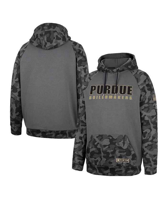 Colosseum Men's Charcoal Purdue Boilermakers OHT Military-Inspired ...