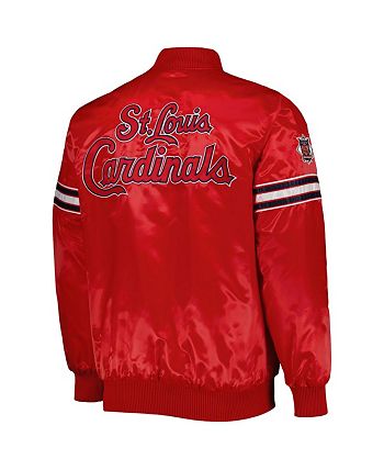 Starter St. Louis Cardinals Men's Orginator Satin Jacket - Macy's