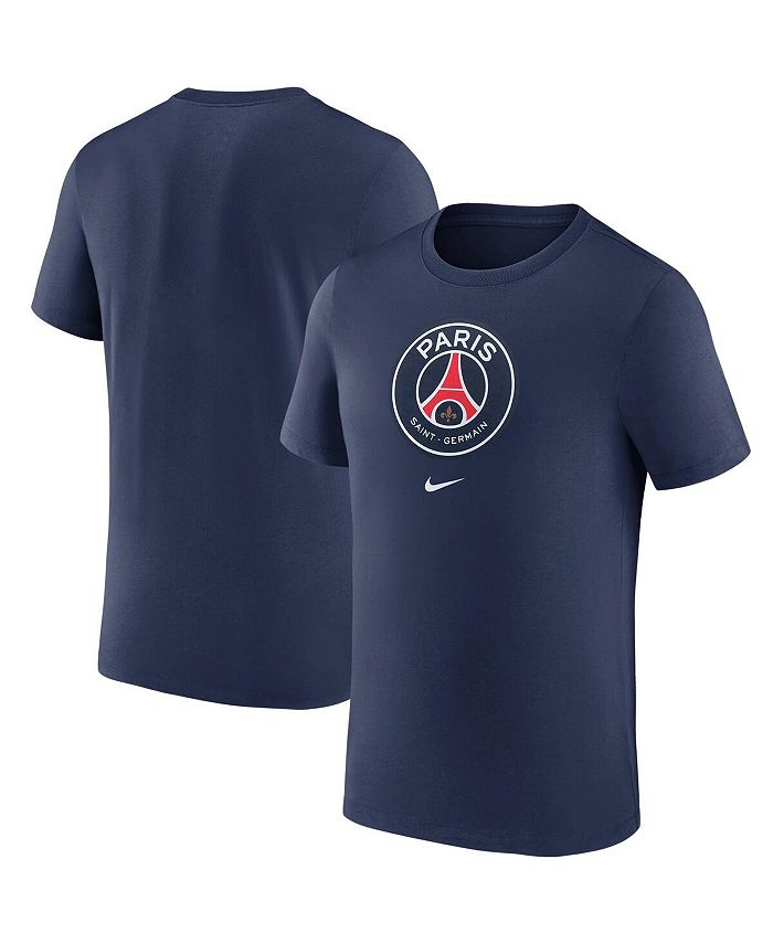 Nike Men's Blue Paris Saint-Germain Crest T-shirt - Macy's