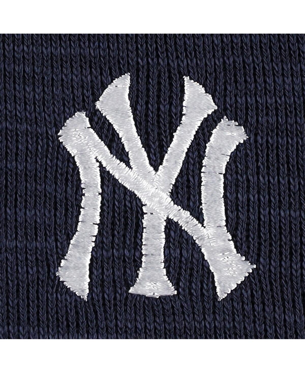 Shop Tommy Bahama Men's  Blue New York Yankees Tobago Bay Tri-blend Quarter-zip Sweatshirt