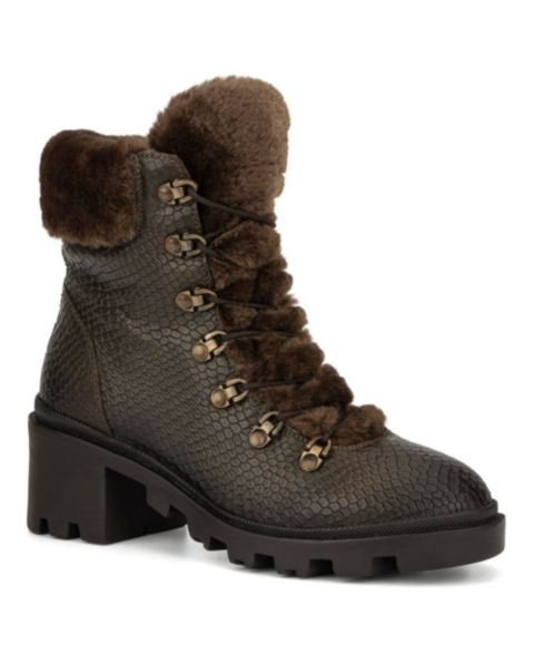Женские ботинки Vintage Foundry Co Regina Boot, цвет: Армейский зелёный