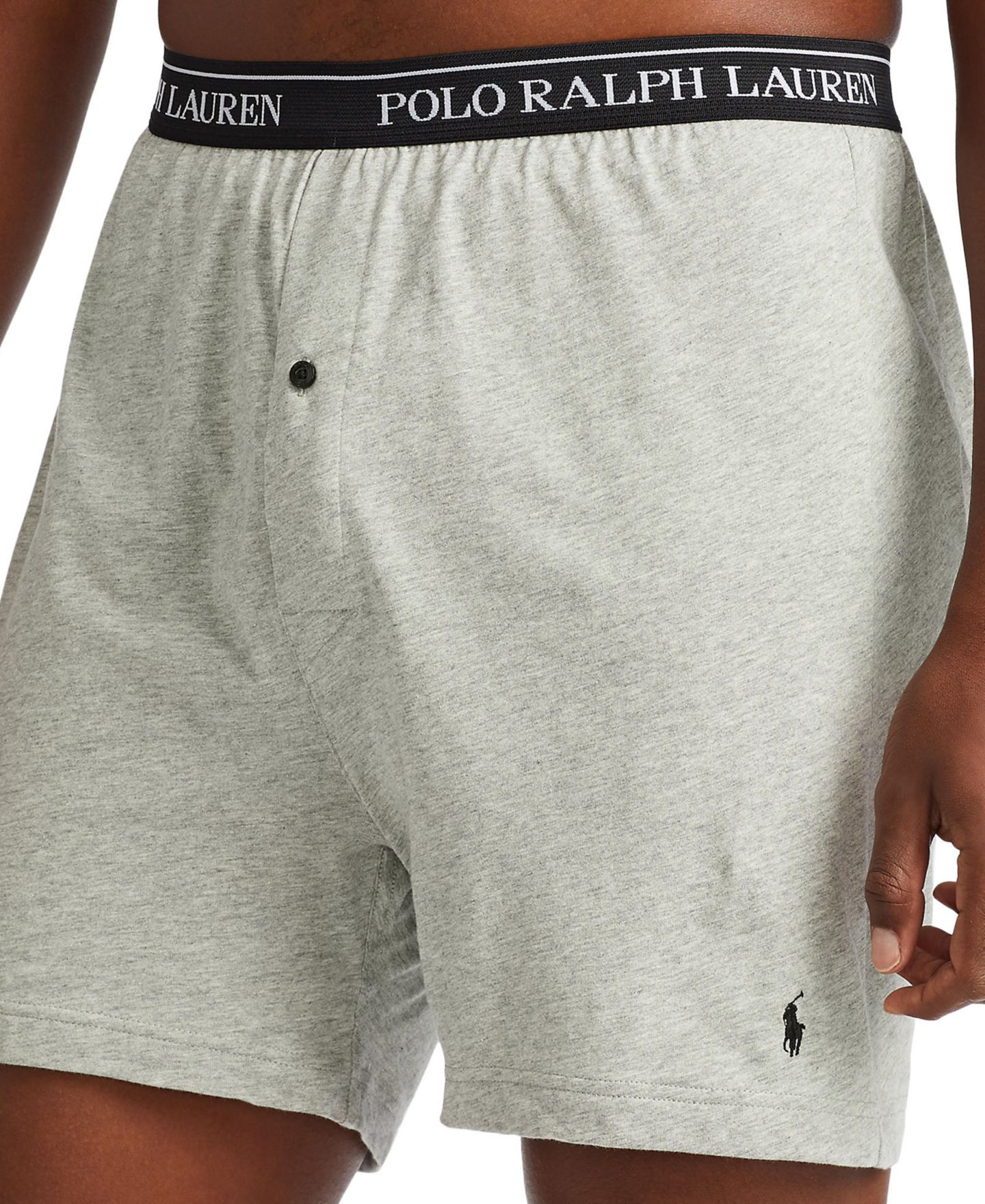 Трусы-боксеры Classic для мужчин, хлопок, 3 шт. — Polo Ralph Lauren, цвет: Andover / Madison — фото 3