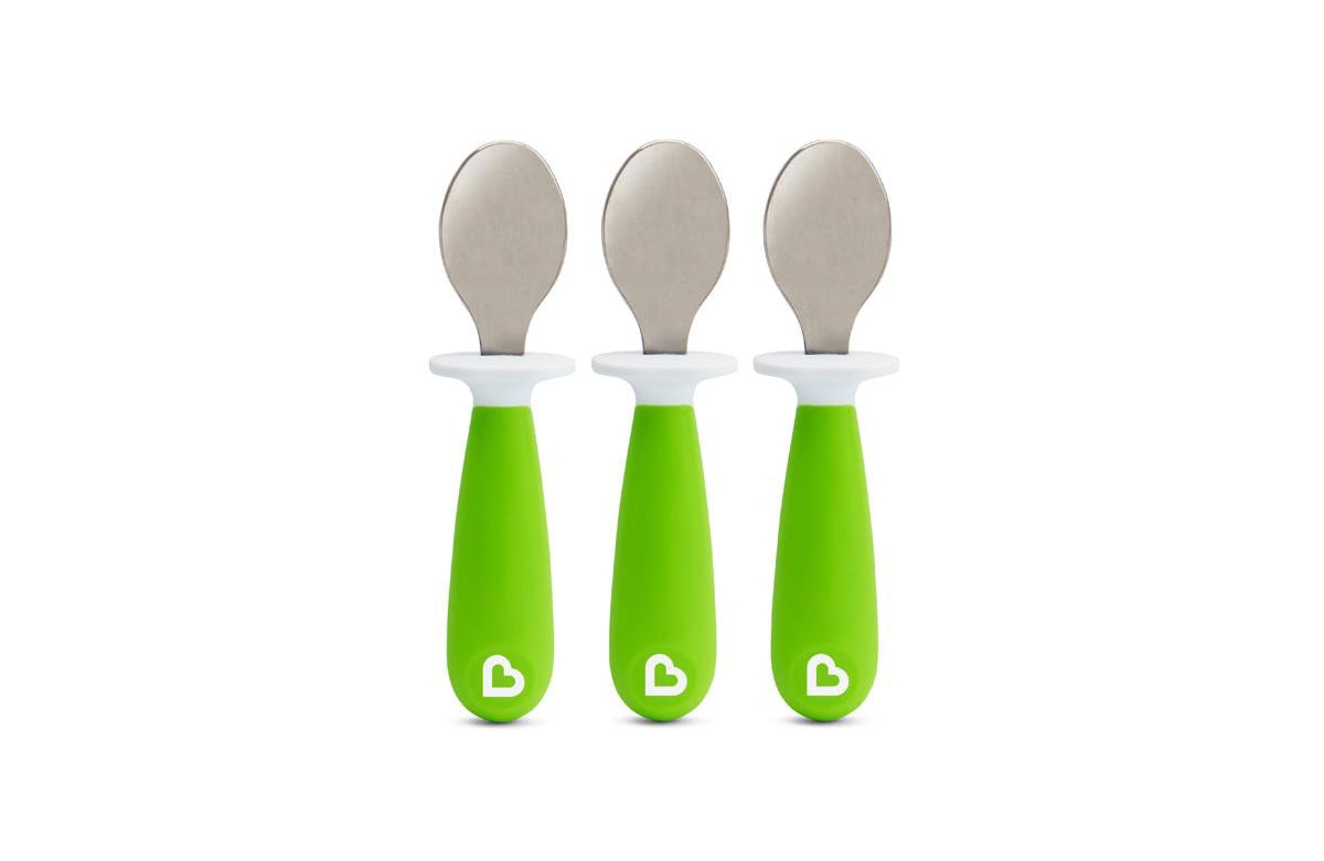 UPC 735282173561 product image for Munchkin Raise Toddler Utensil 3 Piece Spoon Set | upcitemdb.com