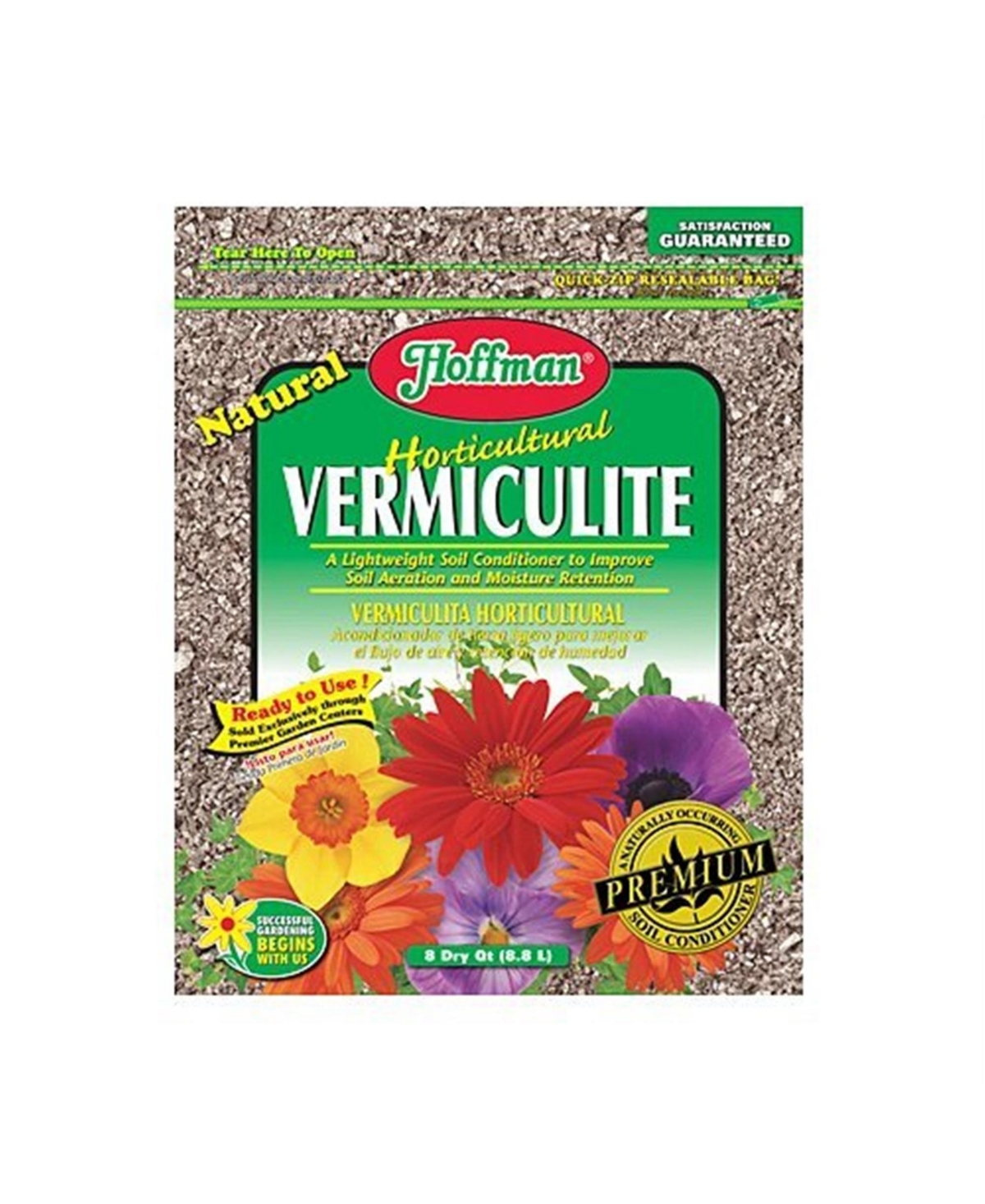 Hoffman 16002 Horticultural Vermiculite Garden Soil Enhancer, 8 Quart - Open Miscellaneous