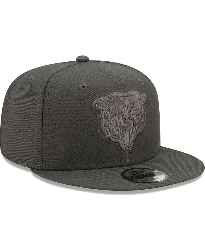 New Era Men's Graphite Chicago Bears Color Pack 9Fifty Snapback Hat ...