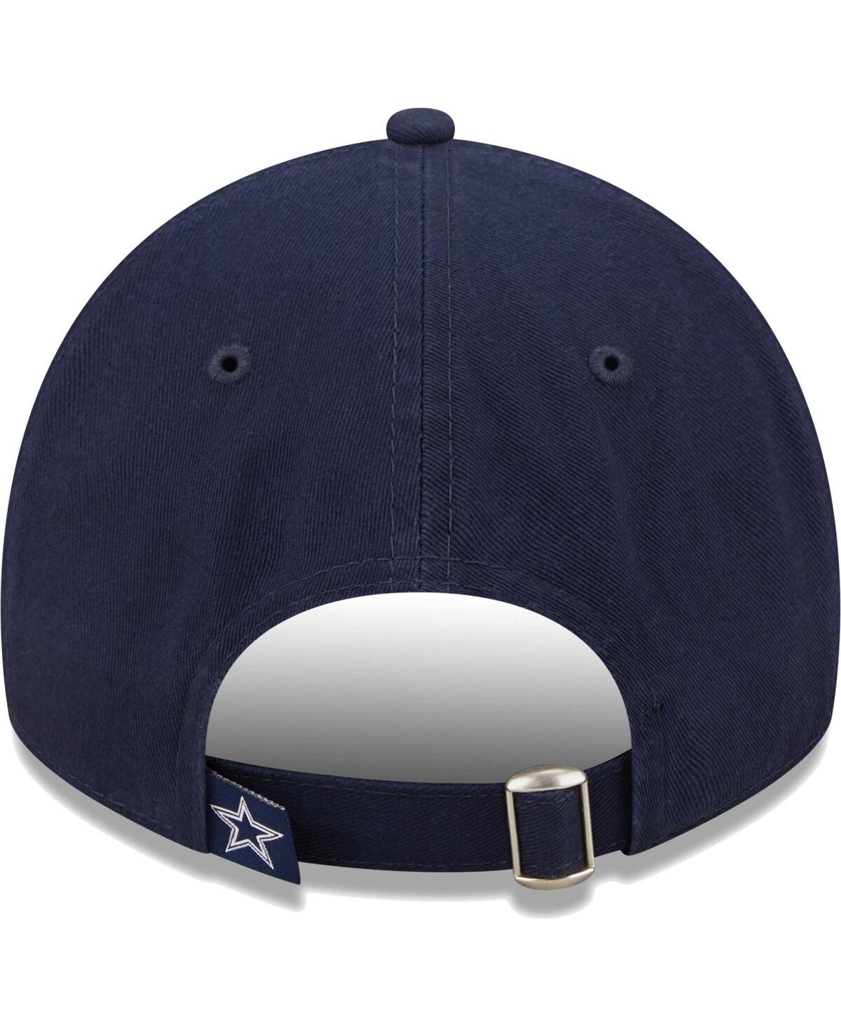 Shop New Era Women's  Navy Dallas Cowboys Formed 9twenty Adjustable Hat